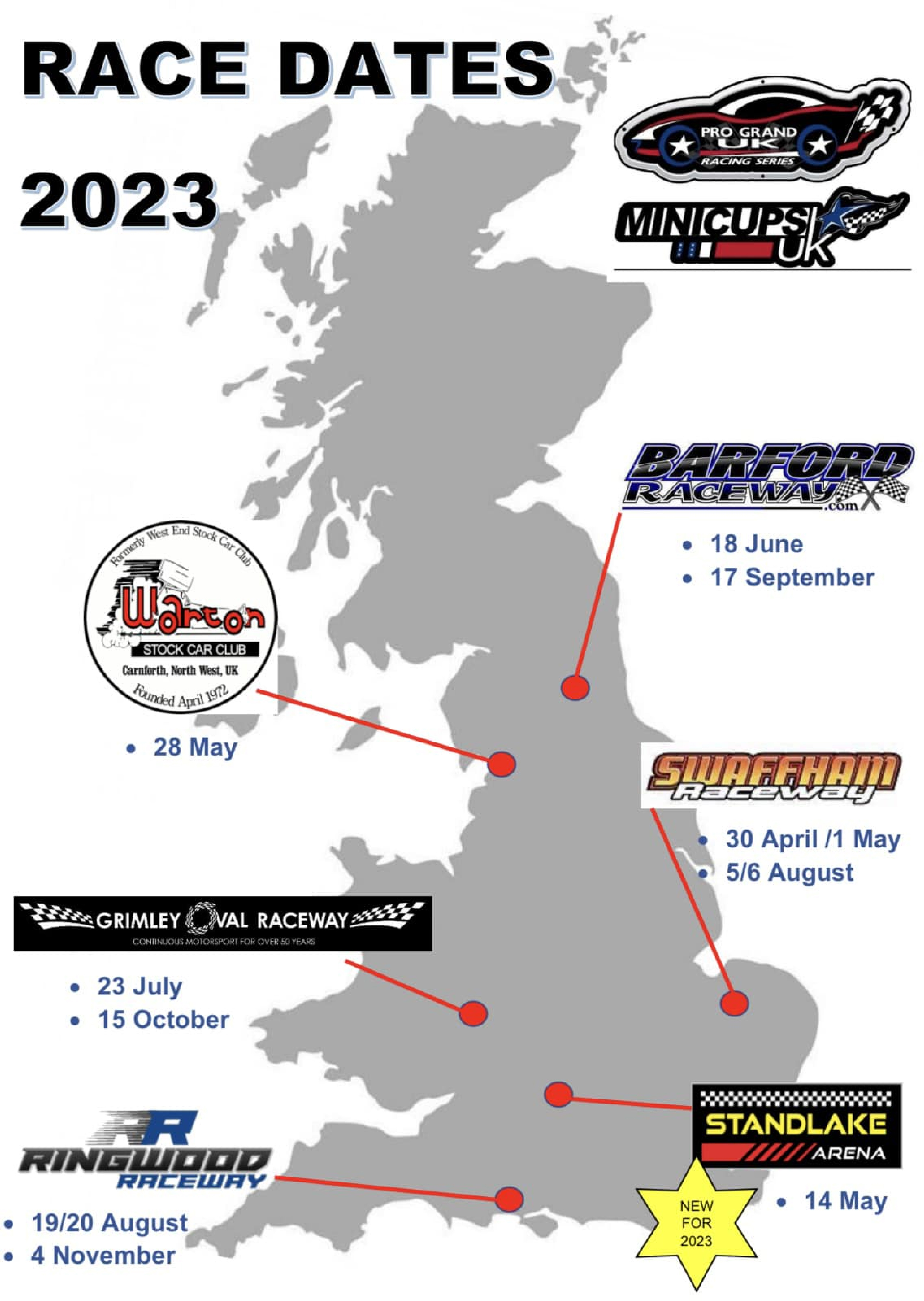 2, yes 2 new tracks for 2023